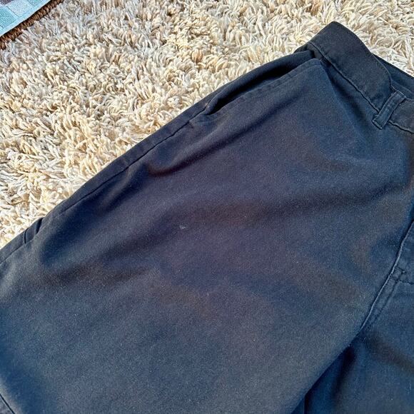 Dickies Black Faded Chino Pants Logo Workwear Mens 34x32 - Picture 13 of 13